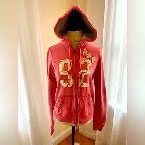 Abercrombie and Fitch pink hoody